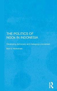 Kirjan kansi "The Politics of Ngos in Indonesia"