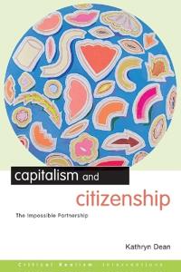 Kirjan kansi "Capitalism and Citizenship"