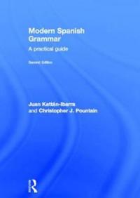 Kirjan kansi "Modern Spanish Grammar"