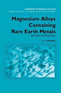 Magnesium Alloys Containing Rare Earth Metals