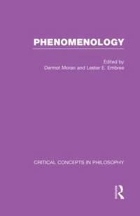 Kirjan kansi "Phenomenology:Crit Con In Phil"