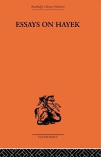 Bokomslag för "Essays on Hayek"