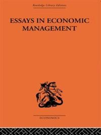 Bokomslag för "Essays in Economic Management"