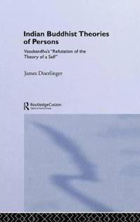 Bokomslag for "Indian Buddhist Theories of Persons"