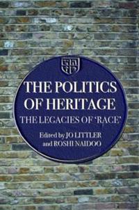 Kirjan kansi "The Politics of Heritage"