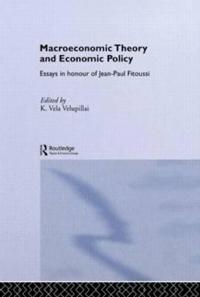 Bokomslag for "Macroeconomic Theory and Economic Policy"