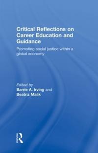 Kirjan kansi "Critical Reflections on Career Education and Guidance"