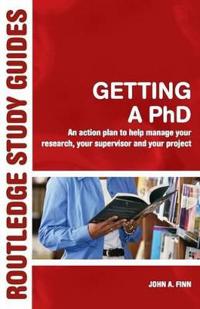 Getting a PhD