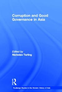Bokomslag för "Corruption and Good Governance in Asia"