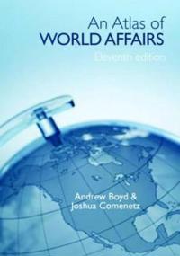 Kirjan kansi "An Atlas of World Affairs"