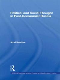 Bokomslag för "Political and Social Thought in Post-Communist Russia"