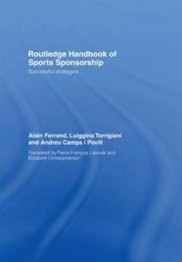 Kirjan kansi "Routledge Handbook of Sports Sponsorship"