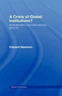 Bokomslag for "A Crisis of Global Institutions?"