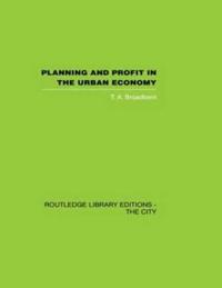 Bokomslag for "Planning and Profit in the Urban Economy"