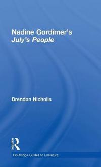 Kirjan kansi "Nadine Gordimer's July's People"
