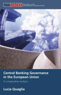 Kirjan kansi "Central Banking Governance in the European Union"