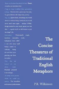 Bokomslag för "Concise Thesaurus of Traditional English Metaphors"