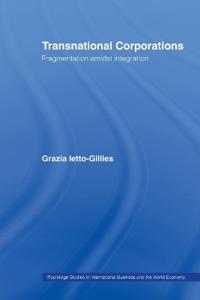 Kirjan kansi "Transnational Corporations"