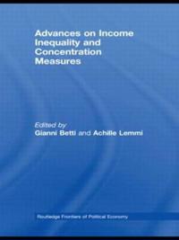 Bokomslag för "Advances on Income Inequality and Concentration Measures"