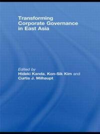 Bokomslag för "Transforming Corporate Governance in East Asia"