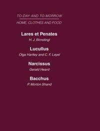 Today and Tomorrow Volume 5 Home, Clothes and Food