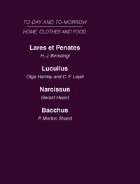 Home, Clothes, Food: Mini-set C Today & Tomorrow 1 vol