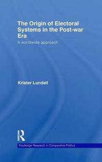 Bokomslag för "The Origin of Electoral Systems in the Postwar Era"