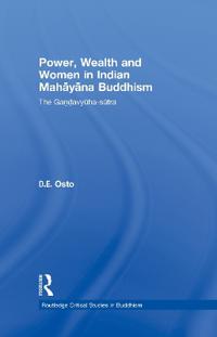 Kirjan kansi "Power, Wealth and Women in Indian Mahayana Buddhism"