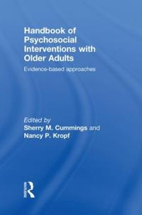 Kirjan kansi "Handbook of Psychosocial Interventions with Older Adults"