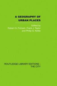 Bokomslag för "A Geography of Urban Places"