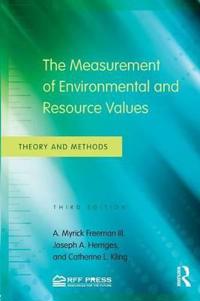 Bokomslag for "The Measurement of Environmental and Resource Values"