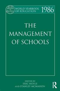 Kirjan kansi "World Yearbook of Education 1986"