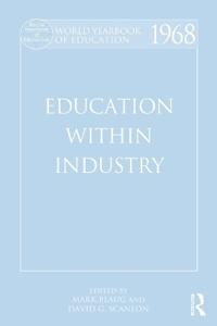 Kirjan kansi "World Yearbook of Education 1968"