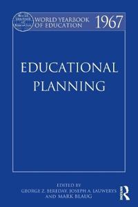 Kirjan kansi "World Yearbook of Education 1967"