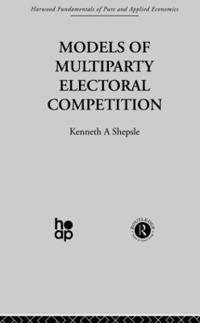 Kirjan kansi "Models of Multiparty Electoral Competition"