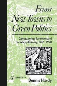 Bokomslag for "From New Towns to Green Politics"