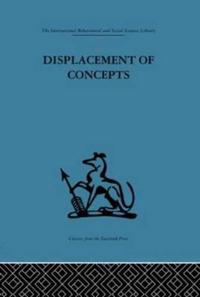 Kirjan kansi "Displacement of Concepts"
