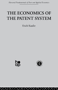 Kirjan kansi "The Economics of the Patent System"