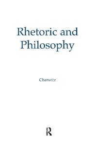 Rhetoric and Philosophy