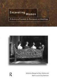 Kirjan kansi "Excavating Women"