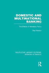 Bokomslag för "Domestic and Multinational Banking (RLE Banking & Finance)"