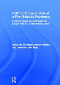 Kirjan kansi "CBT for Those at Risk of a First Episode Psychosis"