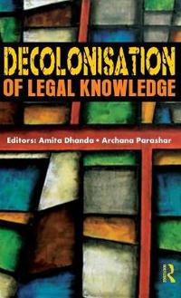Bokomslag för "Decolonisation of Legal Knowledge"