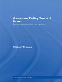Bokomslag för "American Policy Toward Israel"