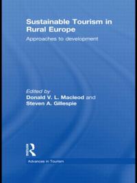 Kirjan kansi "Sustainable Tourism in Rural Europe"