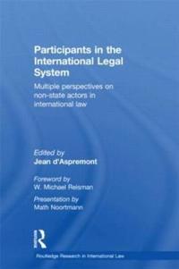 Kirjan kansi "Participants in the International Legal System"