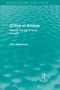 Critics of Society (Routledge Revivals)
