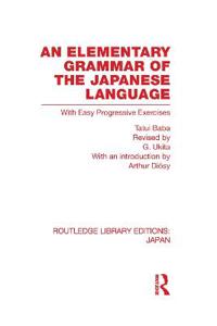 An Elementary Grammar of the Japanese Language