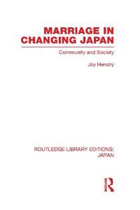 Bokomslag för "Marriage in Changing Japan"