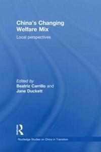 Kirjan kansi "China's Changing Welfare Mix"